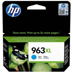 HP Μελάνι Inkjet No.963XL HC Cyan (3JA27AE) (HP3JA27AE) έως 12 άτοκες Δόσεις