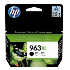 HP Μελάνι Inkjet No.963XL HC Black (3JA30AE) (HP3JA30AE) έως 12 άτοκες Δόσεις