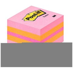 Αυτοκόλλητα Χαρτάκια 3M Post-it 51 x 51 mm (Ροζ) (400 Φύλλα) (2051P) έως 12 άτοκες Δόσεις