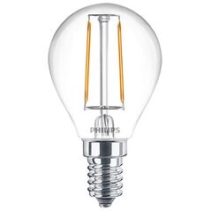 Philips E14 LED Warm White Filament Ball Bulb 2W (25W) (LPH02394) (PHILPH02394) έως 12 άτοκες Δόσεις