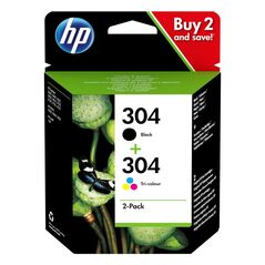 HP Μελάνι Inkjet No.304 2-Pack (3JB05AE) (HP3JB05AE) έως 12 άτοκες Δόσεις