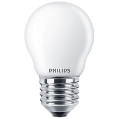 Philips E27 LED Warm Glow Mat Ball Bulb 3.4W (40W) (LPH02586) (PHILPH02586) έως 12 άτοκες Δόσεις