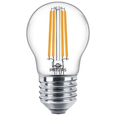 Philips E27 LED Warm White Filament Ball Bulb 6.5W (60W) (LPH02374) (PHILPH02374) έως 12 άτοκες Δόσεις