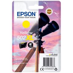 Epson Μελάνι Inkjet 502XL Yellow (C13T02W44010) (EPST02W440) έως 12 άτοκες Δόσεις