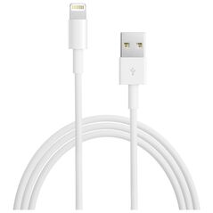 Apple Charge Cable USB to Lightning Λευκό 1m (MXLY2ZM/A) (APPMXLY2ZM/A) έως 12 άτοκες Δόσεις