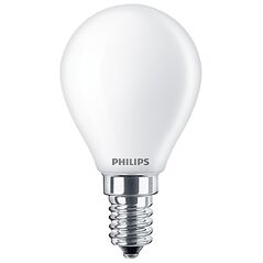Philips E14 LED Bright White Matt Ball Bulb 4.3W (40W) (LPH02388) (PHILPH02388) έως 12 άτοκες Δόσεις
