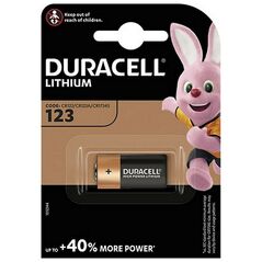 Duracell Ultra Μπαταρία Λιθίου CR123 3V 1τμχ (DUCR123)(DURDUCR123) έως 12 άτοκες Δόσεις