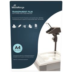 MediaRange Over Head Projector Film A4 Dual Side Coated 100 microns 100 Φύλλα (MRINK160) έως 12 άτοκες Δόσεις