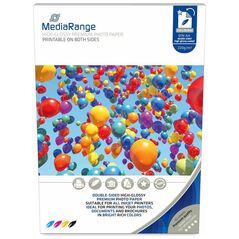 MediaRange Φωτογραφικό Χαρτί Dual Side High Glossy A4 220gr/m² για Εκτυπωτές Inkjet 50 Φύλλα (MRINK118) έως 12 άτοκες Δόσεις