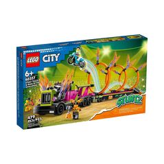 Lego City Stunt Truck & Ring of Fire Challenge για 6+ ετών (60357) (LGO60357) έως 12 άτοκες Δόσεις