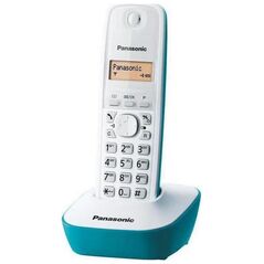 Ασύρματο Τηλέφωνο Panasonic KX-TG1611GRC White-Turquoise (KX-TG1611GRC) (PANKXTG1611GRC) έως 12 άτοκες Δόσεις