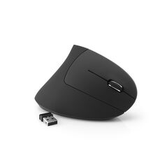 MediaRange Ergonomic 6-button wireless optical mouse for right-handers (Black, Wireless) (MROS232) έως 12 άτοκες Δόσεις