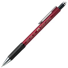 Faber-Castell Μηχανικό Μολύβι 0.5mm με Γόμα - Βαθύ Κόκκινο (134521) (FAB134521) έως 12 άτοκες Δόσεις