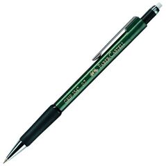 Faber-Castell Μηχανικό Μολύβι 0.7mm με Γόμα - Πράσινο (134763) (FAB134763) έως 12 άτοκες Δόσεις