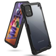 Ringke Husa pentru Samsung Galaxy M31s - Ringke Fusion X Design - Black 8809758103245 έως 12 άτοκες Δόσεις