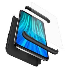 GKK Husa pentru Xiaomi Redmi Note 8 Pro + Folie - GKK 360 - Black 5949419054288 έως 12 άτοκες Δόσεις