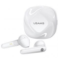 USAMS Casti Bluetooth Wireless - USAMS SD Series (BHUSD01) - White 6958444922362 έως 12 άτοκες Δόσεις