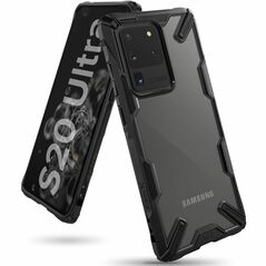 Ringke Husa pentru Samsung Galaxy S20 Ultra 4G / S20 Ultra 5G - Ringke Fusion X - Black 8809688897962 έως 12 άτοκες Δόσεις