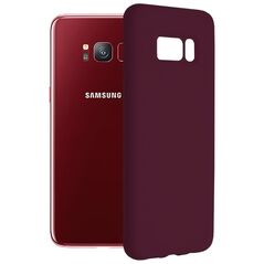 Techsuit Husa pentru Samsung Galaxy S8 - Techsuit Soft Edge Silicone - Plum Violet 5949419050228 έως 12 άτοκες Δόσεις