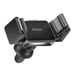 Yesido Suport Auto Telefon Grila Ventilatie - Yesido 360 Rotation Angle (C114) - Black 6971050264275 έως 12 άτοκες Δόσεις