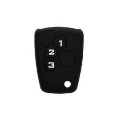 Techsuit Husa pentru cheie  Chevrolet Silverado, Volt - Techsuit Car Key Case (3110.02) - Black 5949419031746 έως 12 άτοκες Δόσεις