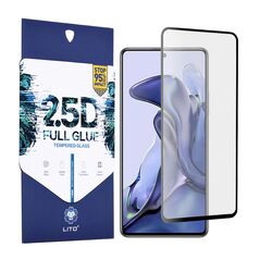 Lito Folie pentru Xiaomi 11T / 11T Pro - Lito 2.5D FullGlue Glass - Black 5949419030688 έως 12 άτοκες Δόσεις