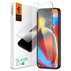 Spigen Folie pentru iPhone 13 Pro Max / 14 Plus - Glas.TR Slim - Clear 8809811851199 έως 12 άτοκες Δόσεις