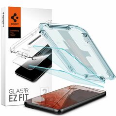 Spigen Folie pentru Samsung Galaxy S22 Plus 5G (set 2) - Spigen Glas.TR EZ FIT - Clear 8809811857344 έως 12 άτοκες Δόσεις