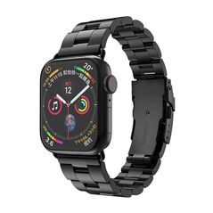 Techsuit Curea pentru Apple Watch 1/2/3/4/5/6/7/8/SE/SE 2/Ultra (42/44/45/49mm) - Techsuit Watchband (W036) - Black 5949419024939 έως 12 άτοκες Δόσεις