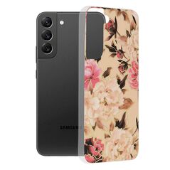 Techsuit Husa pentru Samsung Galaxy S22 Plus - Techsuit Marble Series - Mary Berry Nude 5949419022805 έως 12 άτοκες Δόσεις