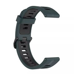 Techsuit Curea pentru Samsung Galaxy Watch 4, Galaxy Watch Active (40/ 44 mm), Huawei Watch GT / GT 2 / GT 3 (42 mm) - Techsuit Watchband 20mm (W002) - Green 5949419020610 έως 12 άτοκες Δόσεις
