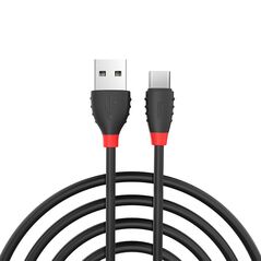 Hoco Cablu de Date USB-A la USB Type-C 10W, 2.4A, 1.2m - Hoco Excellent charge (X27) - Black 6957531085515 έως 12 άτοκες Δόσεις