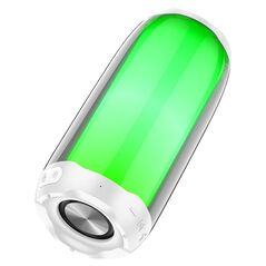 Hoco Boxa Portabila LED, Bluetooth 5.0, 10W - Hoco Pulsating (HC8) - White 6931474752864 έως 12 άτοκες Δόσεις