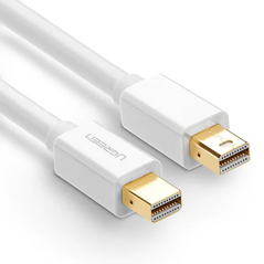 Ugreen Cablu Video Mini DisplayPort la Mini DispalyPort 4k@60Hz, 2m - Ugreen (10429) - White 6957303814299 έως 12 άτοκες Δόσεις