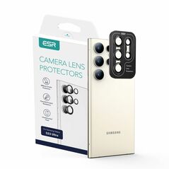 ESR Folie Camera pentru Samsung Galaxy S23 Ultra - ESR Lens Protector Tempered Glass - Black 4894240175743 έως 12 άτοκες Δόσεις