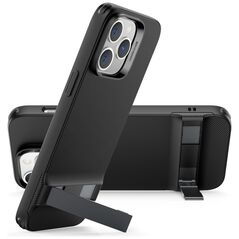 ESR Husa pentru iPhone 14 Pro Max - ESR Air Shield Boost Kickstand - Translucent Black 4894240161067 έως 12 άτοκες Δόσεις