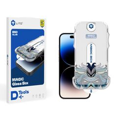 Lito Folie pentru iPhone 13 / 13 Pro / 14 - Lito Magic Glass Box D+ Tools - Clear 5949419007383 έως 12 άτοκες Δόσεις