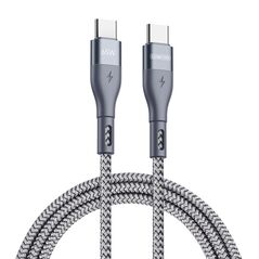 Duzzona Cablu de Date 2x Type-C Super Fast Charging 65W, 480Mbps, 1m - Duzzona (A2) - Grey 6934913035320 έως 12 άτοκες Δόσεις