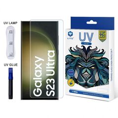 Lito Folie pentru Samsung Galaxy S23 Ultra - Lito 3D UV Glass - Clear 5949419003521 έως 12 άτοκες Δόσεις