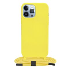 Techsuit Husa pentru iPhone 13 Pro Max - Techsuit Crossbody Lanyard - Yellow 5949419003323 έως 12 άτοκες Δόσεις
