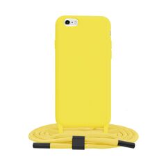 Techsuit Husa pentru iPhone 6 / 6S - Techsuit Crossbody Lanyard - Yellow 5949419003354 έως 12 άτοκες Δόσεις