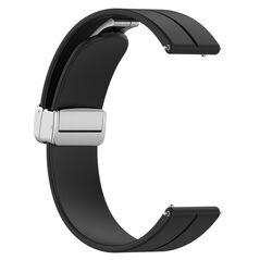 Techsuit Curea pentru Samsung Galaxy Watch 4/5/Active 2, Huawei Watch GT 3 (42mm)/GT 3 Pro (43mm) - Techsuit Watchband (W011) - Black 5949419063419 έως 12 άτοκες Δόσεις