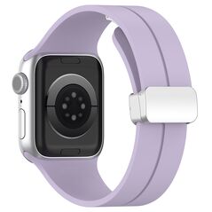Techsuit Curea pentru Apple Watch 1/2/3/4/5/6/7/8/SE/SE 2/Ultra (42/44/45/49mm) - Techsuit Watchband (W011) - Purple 5949419063426 έως 12 άτοκες Δόσεις