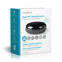 Nedis Wi-Fi Smart Universal Remote Control Infrared Black Smart Hub Συμβατό με Alexa / Google Home (WIFIRC10CBK) (NEDWIFIRC10CBK) έως 12 άτοκες Δόσεις