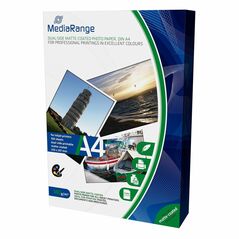 Φωτογραφικό Χαρτί MediaRange για Inkjet Εκτυπωτές A4 Dual-side Matte 140g/m²  100 Φύλλα (MRINK111) έως 12 άτοκες Δόσεις