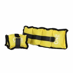 One Fitness Pillow Weights 2x 1.5kg Yellow (WW02) (OFIWW02) έως 12 άτοκες Δόσεις