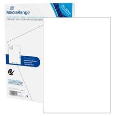 MediaRange Ετικέτες Γενικής Χρήσης 210χ297mm. Λευκές (50 Pack) (MRINK140) έως 12 άτοκες Δόσεις