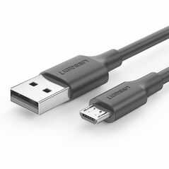 UGREEN Micro USB Cable UGREEN QC 3.0 2.4A 1m (black) 017779 έως και 12 άτοκες δόσεις