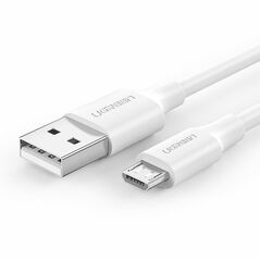 UGREEN Micro USB Cable UGREEN QC 3.0 2.4A 2m (white) 017773 έως και 12 άτοκες δόσεις