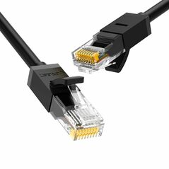 UGREEN UGREEN Ethernet RJ45 Rounded Network Cable, Cat.6, UTP, 3m (Black) 019366 έως και 12 άτοκες δόσεις